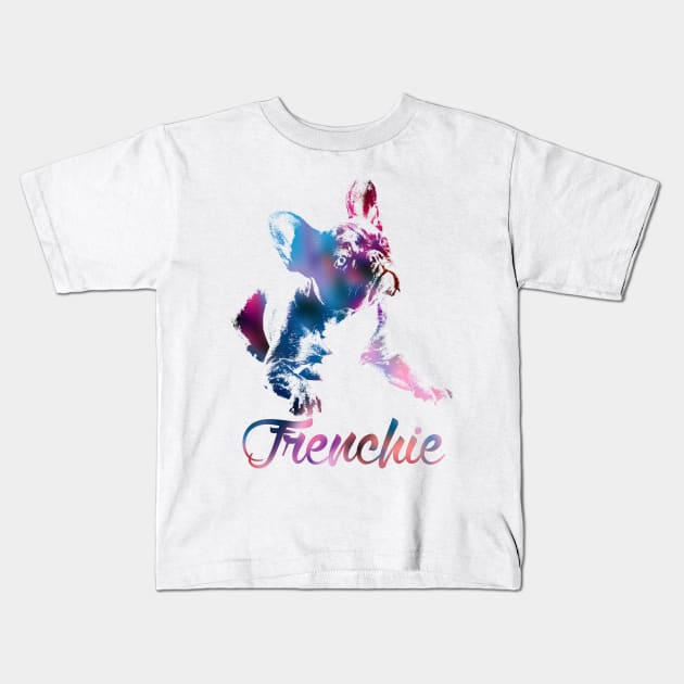 French Bulldog -Frenchie Dog Kids T-Shirt by Nartissima